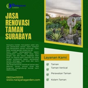 Jasa Renovasi Taman Surabaya