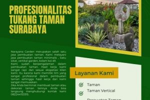 Profesionalitas Tukang Taman Surabaya