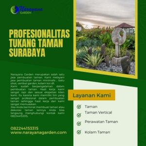 Profesionalitas Tukang Taman Surabaya